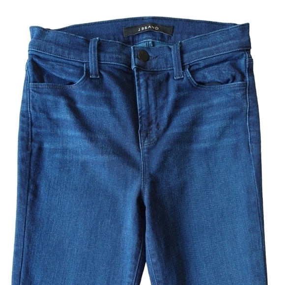 J Brand Maria Supreme Dark Wash Skinny Jeans Modern Stretchy - Picture 3 of 9